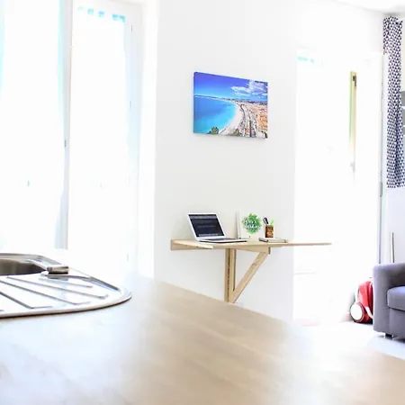 Nice - Studio Cosy Hypercentre A 500M De La Plage Exterior foto